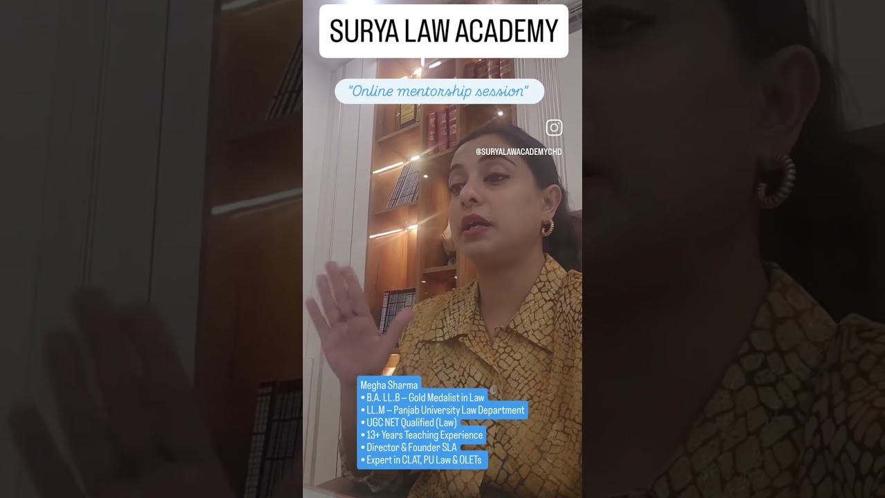 CLAT Mentorship PROGRAM at Surya Law Academy