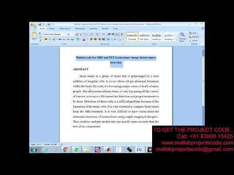 Matlab code for