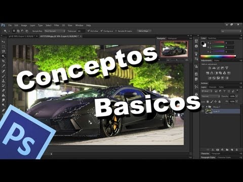 Photoshop CS6 Conceptos Basicos [Tutorial nº1]