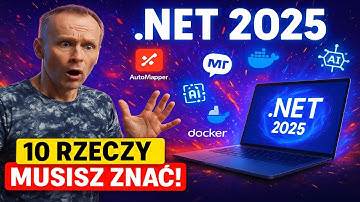 .NET 2025: 10 RZECZY, które MUSISZ ZNAĆ! | AutoMapper, MediatR, Aspire, AI i więcej