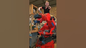 COMPRÉ UN BRAZO ROBOT parte 2... ¿Ustedes para qué lo usarían? #torno #viral #robotica #industria