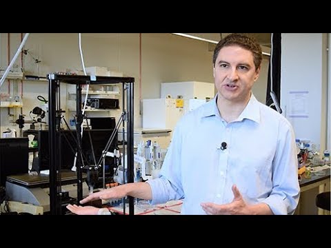 UMN Professor Michael McAlpine talks about his 3D-printing research