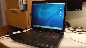 PowerBook G3 CF Card Upgrade and Panther Install