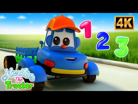 🚜 Hector le Tracteur | Comptine des Chiffres pour Enfants