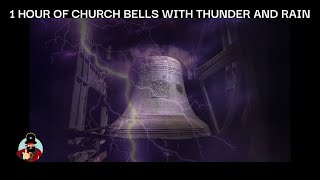 Church Bells Ringing For One Hour| Black Screen | Relaxing Sounds For Meditation, Chill Or Sleep