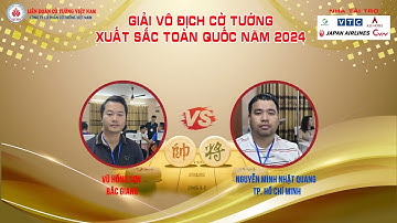 VŨ HỒNG SƠN GẶP NGUYỄN MINH NHẬT QUANG VÒNG 6 BÀN2 CTC GIẢI VÔ ĐỊCH CỜ TƯỚNG XUẤT SẮC TQ NĂM 2024