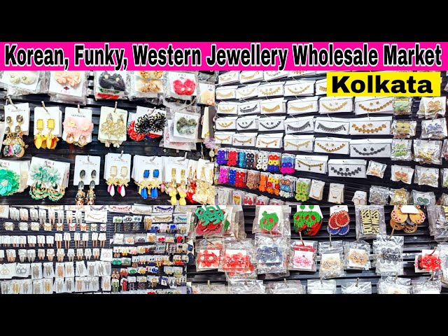 All Types Earrings Collection At Wholesale Price | Jewellery Wholesale  Market Kolkata || - YouTube