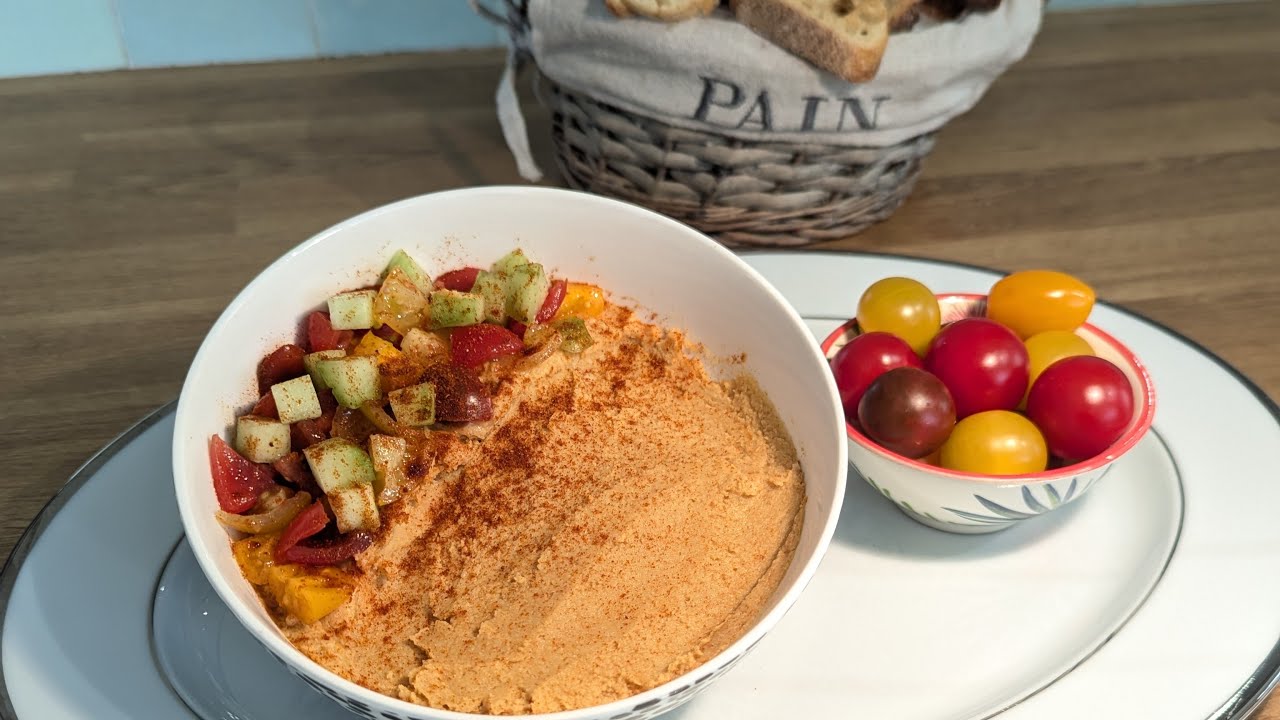 Houmous maison facile et rapide sans tahini