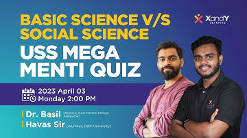 USS Special Menti Quiz | Basic Science V/S Social Science | USS Exam #usscoaching #mentiquiz