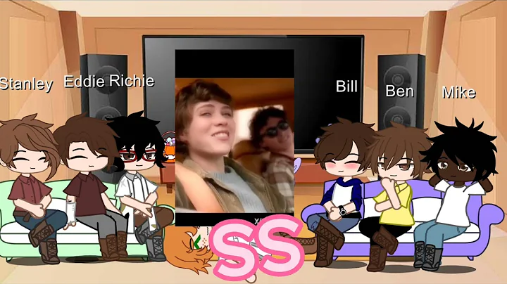Losers club react to Bev as Sydney Novak and Stanl...
