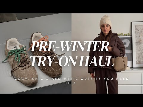 PRE-WINTER TRY-ON HAUL 2025 | Winter Outfits from Goelia, COS, Massimo Dutti, Sézane & Mango