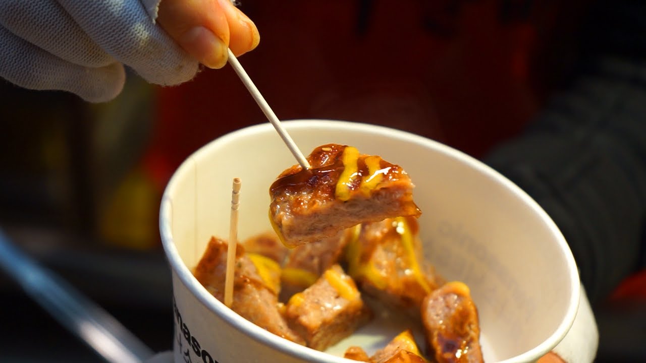 깡통시장 마천떡갈비 / Korean Hamburger Patty / Korean Street Food YouTube