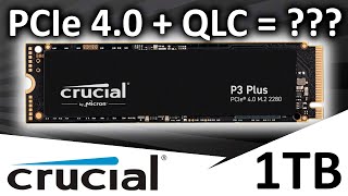 Обзор SSD Crucial P3 Plus 1TB (CT1000P3PSSD8) на чипах QLC