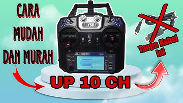 Upgrade Firmware dan mengaktifkan 10 ch Flysky FSi6 Menggunakan FTDI