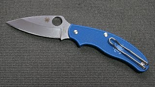 Spyderco UK Penknife SP94PBL. Политкорректный нож из прошлого.