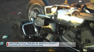 Smith County deputies, DPS on scene of motorcycle wreck