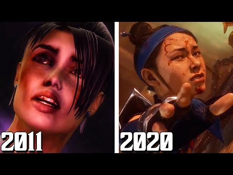 Princess Kitana's Death in Mortal Kombat Comparision (2011-2020)