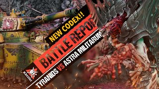 **NEW CODEX!!** Tyranids vs Astra Militarum | 3,000 POINTS Warhammer 40k Battle Report