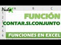 Microsoft Excel | Cómo usar fácilmente la función CONTAR SI CONJUNTO en Excel + Ejercicio