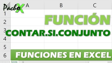 Cómo usar fácilmente la función CONTAR SI CONJUNTO en Excel + Ejercicio | Microsoft Excel