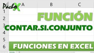 Cómo usar fácilmente la función CONTAR SI CONJUNTO en Excel   Ejercicio | Microsoft Excel