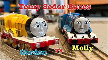 TOMY Sodor Races - Gordon vs Molly [Round 4, Race 1]