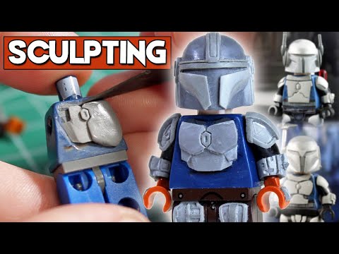 LEGO Customizing Tutorial: How to Sculpt Mandalorian Armor