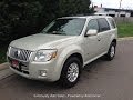 *SOLD* 2008 Mercury Mariner Premier 4WD V6 Walkaround, Start up, Tour & Overview