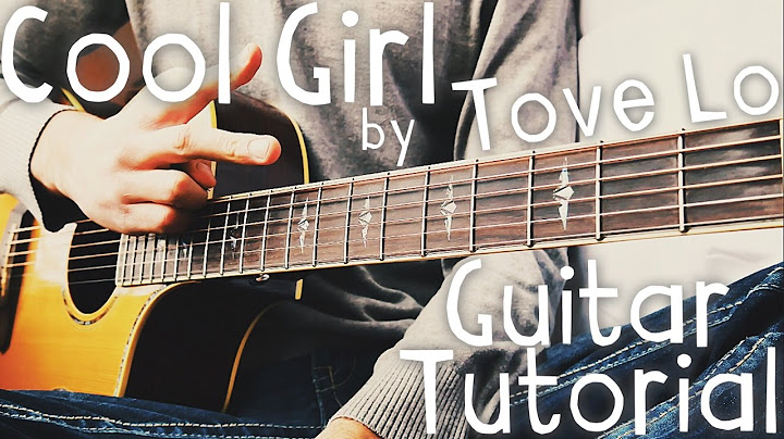 Cool Girl Guitar version - Guitar performance video thumbnail