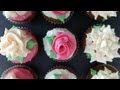 Ann's NEW easy buttercream roses flower cupcakes pt1 how to cook that ann reardon