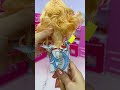 Satisfying With Unboxing Barbie Mini Wardrobe Toys, ASMR Video #shorts
