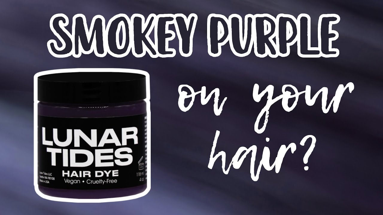 Lunar Tides SMOKEY PURPLE | Hair Swatch