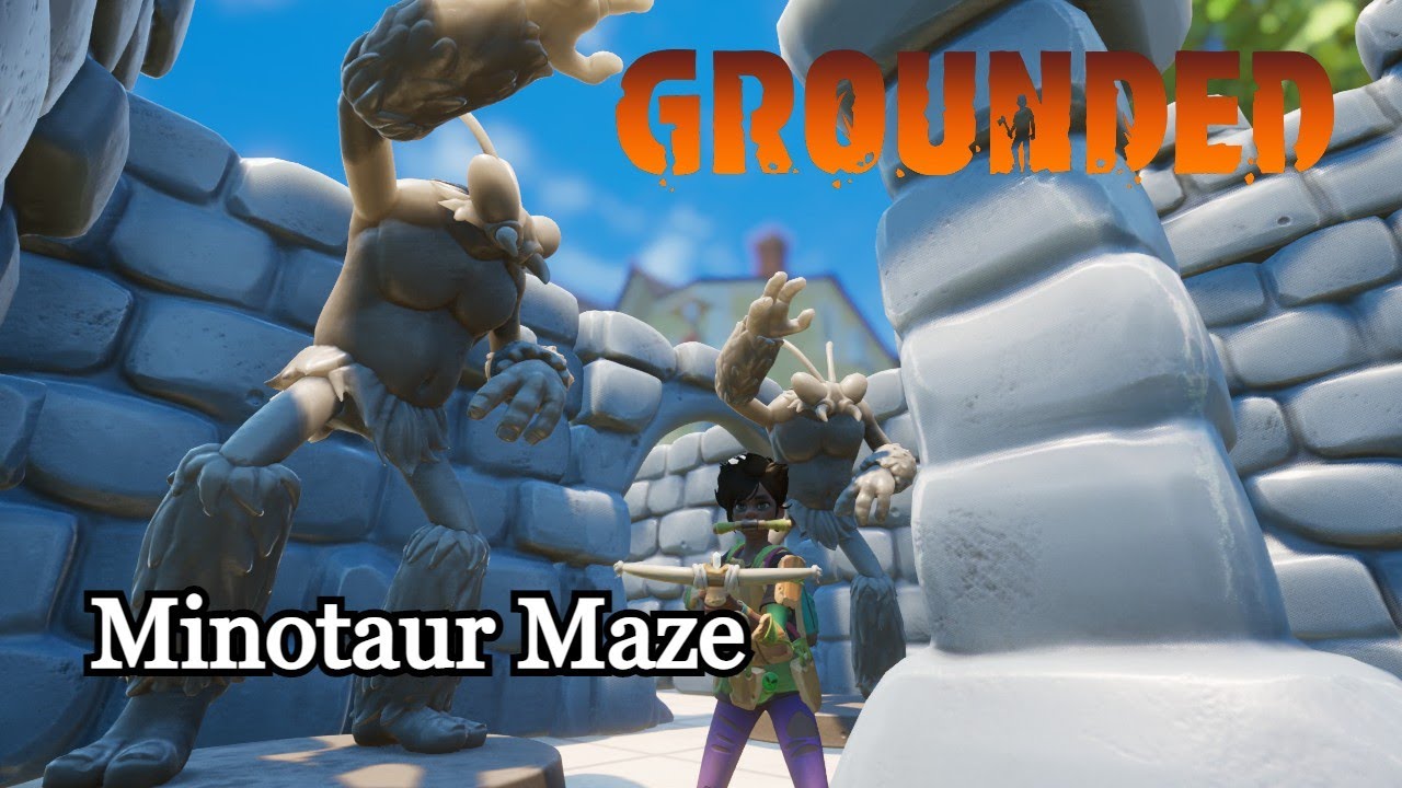 Minotaur Maze Grounded Ep 20 Xbox Series S YouTube