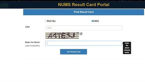how to download nums result card| how to check nums result 2021| how to download NUMS result crad||