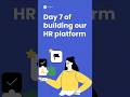 Day 7: From Screens to System — Login + Onboarding #BuildInPublic #StartupJourney #UXDesign #HRTech