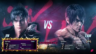Tekken 8 Match - IceBear (Law) VS Timmy (Jin)