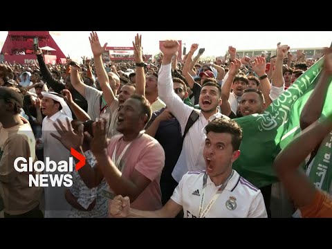 "where's messi? " saudi arabia fans euphoric after stunning world cup win over argentina