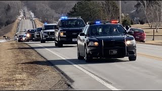 Officers gather for Funeral of Richardson County deputy
