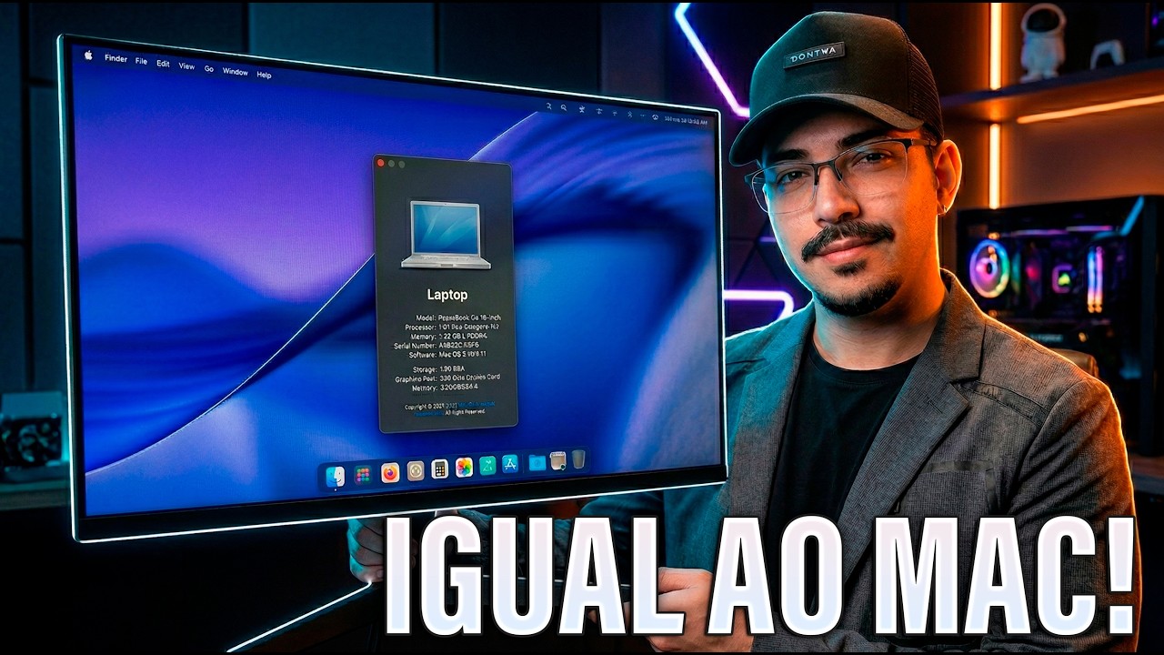 O Melhor Sistema para PC Fraco: Parece macOS, mas é LINUX e GRÁTIS ...