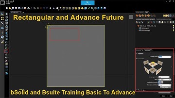 Biesse CNC bSolid/bSuite Tutorial | Rectangle Tool, Initial Point & Advanced Features / jk Design