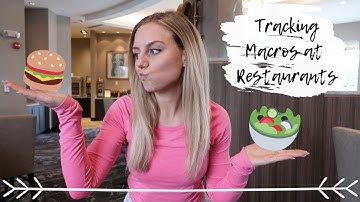 Tracking Macros at Restaurants