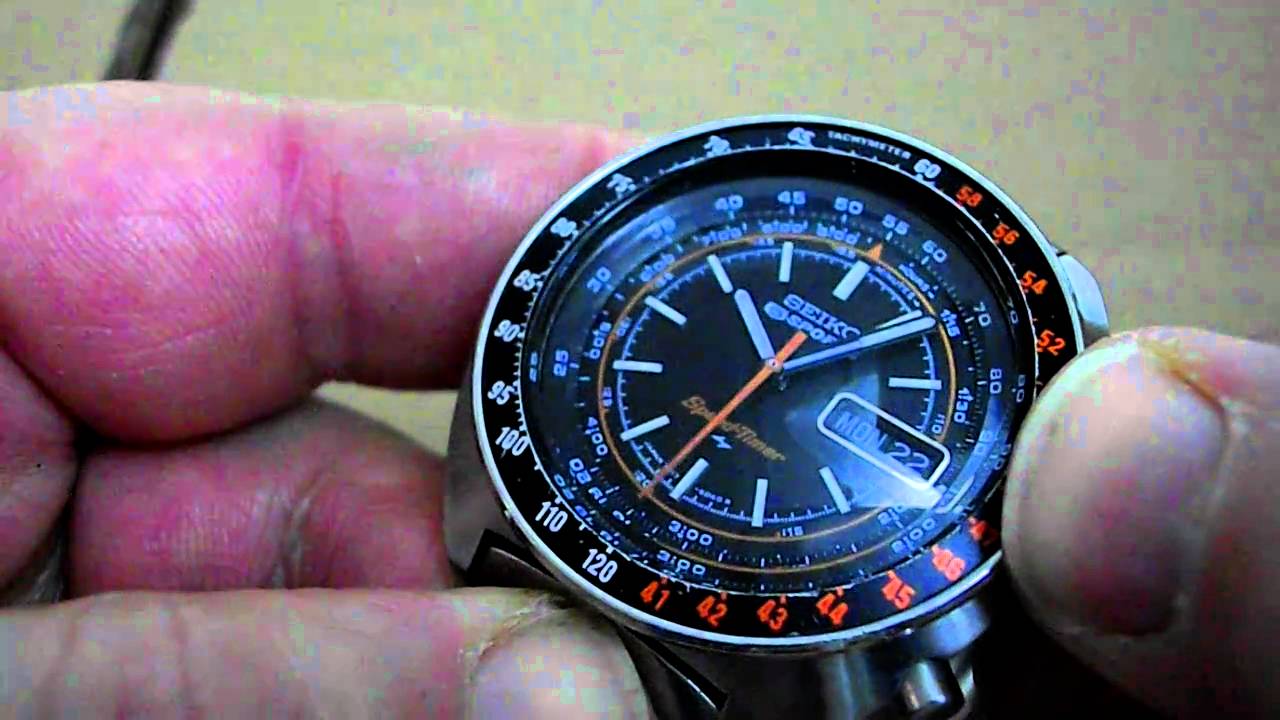 Seiko 7017-6050 - YouTube