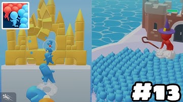 Stickman Runner & Fun Race Game | Count Master | Levels 181-195 | EP-13 |🔥