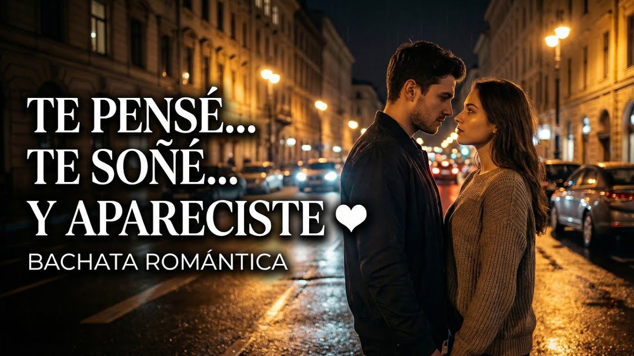Bachata Romántica 💘 Te Pensé, Te Soñé… y Apareciste | Canción de Amor