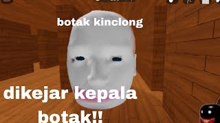 aku dikejar kejar sama kepala botak!!