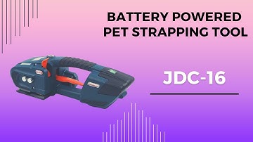 JDC16 Battery Powered Plastic Strapping Tool