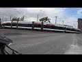 NJT HBLR Crossing Jersey Ave film with GoPro Hero 7 black