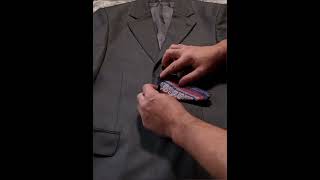 Платок Паше Из Носового Платка. Способ Сложения Для Пиджака