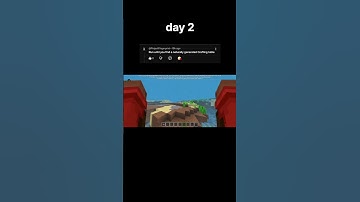 Day 2: Running till I find a naturally generated Crafting Table | Minecraft | #gaming #shortsfeed
