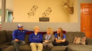 The Stark family talks football and family